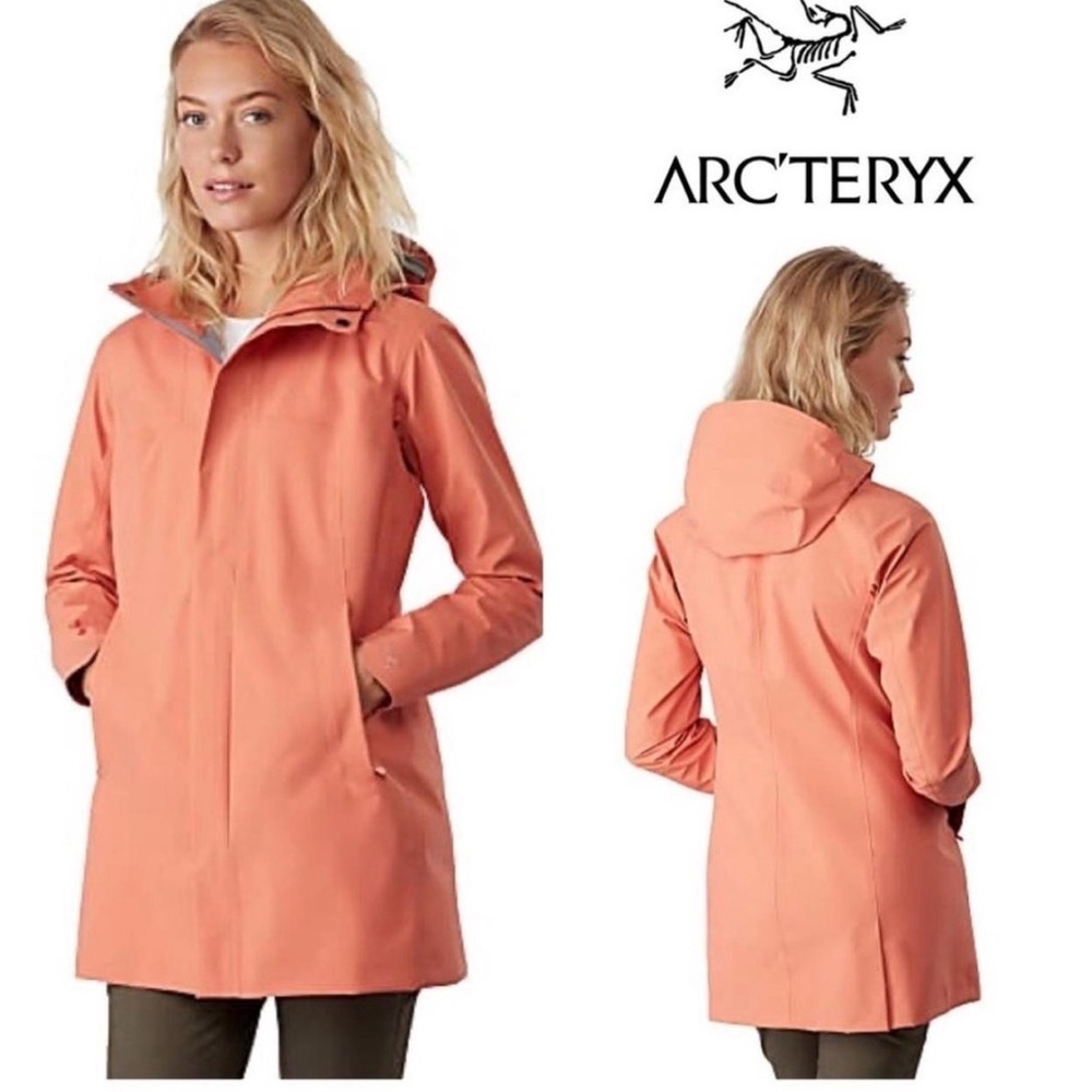 Arc’teryx Codetta Gore-Tex Coat Peach Size Large Like New Waterproof Shell